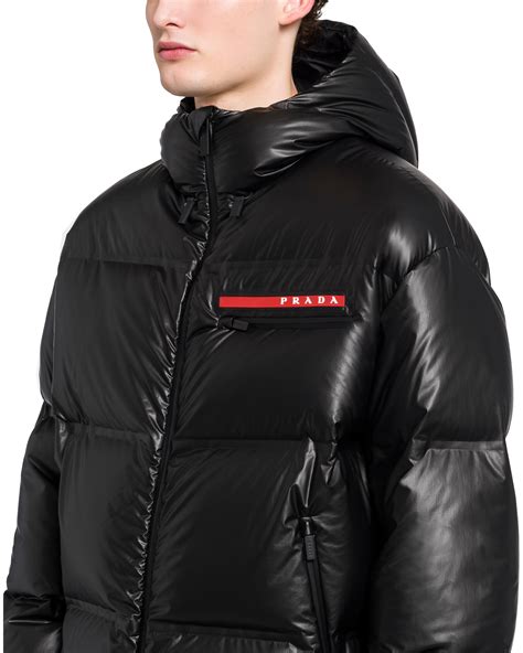 prada winterjacke herren schwarz|Prada .